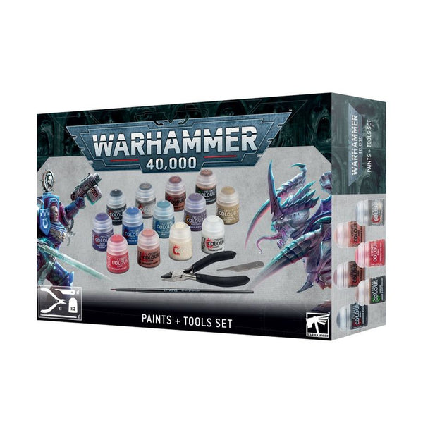60-12 Warhammer 40K Paints + Tools