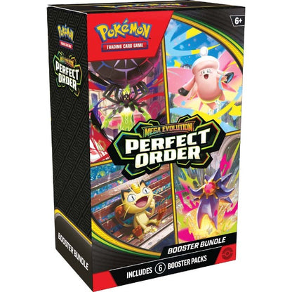 Pokemon - TCG - Mega Evolution Perfect Order Booster Bundle (6 packs)