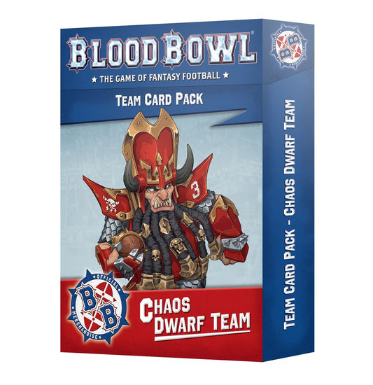 Blood Bowl Chaos Dwarf Team – Card Pack 202-47