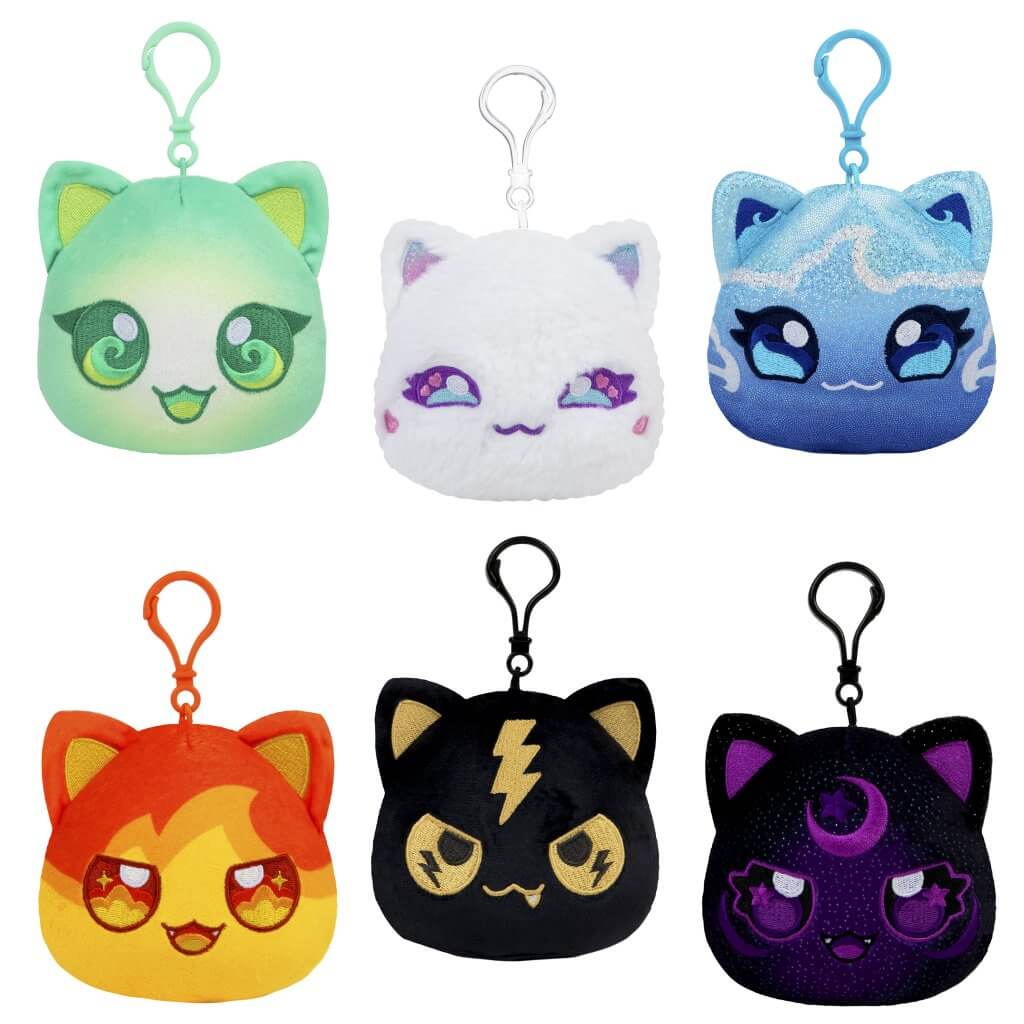 Aphmau Mystery MeeMeow Catface Plush Clip-Ons- Series 4 (Assorted)