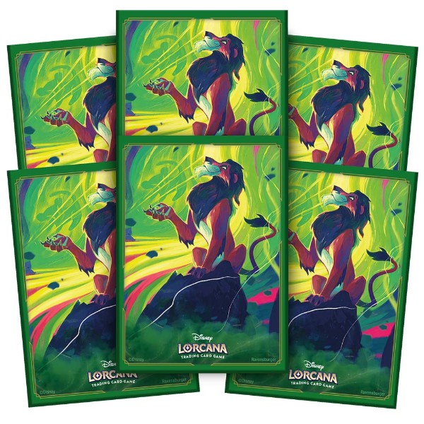 Disney Lorcana - TCG - Scar the Vengeful Lion Card Sleeves