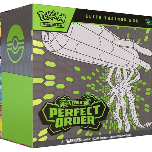 Pokemon TCG Mega Evolutions Perfect Order Elite Trainer Box - ETB