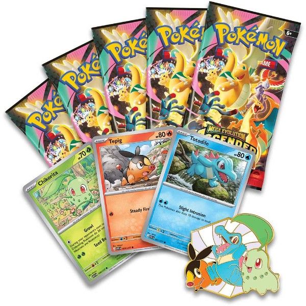 Pokemon - TCG - Ascended Heroes First Partners Deluxe Pin Collection