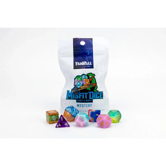 Fanroll: Mystery Misfit 16mm Resin Polyhedral Dice
