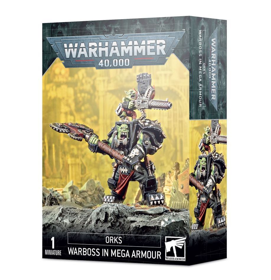 50-56 Orks: Warboss in Mega Armour