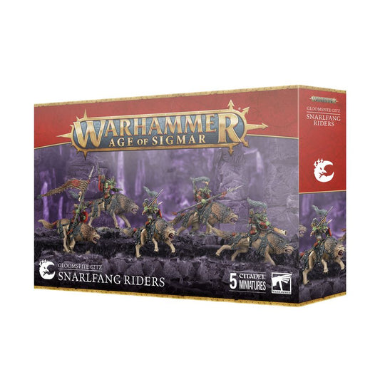 89-76 Gloomspite Gitz: Snarlfang Riders