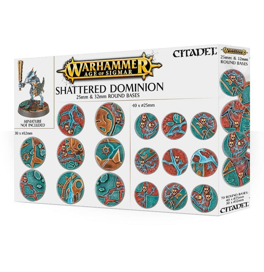66-96 AOS: Shattered Dominion: 25 & 32mm Round Bases