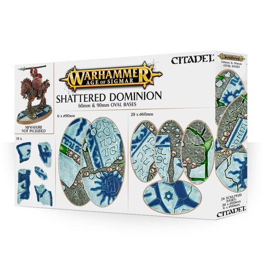 66-98 AOS: Shattered Dominion: 60 & 90mm Oval Bases