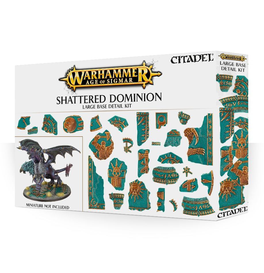 66-99 AOS: Shattered Dominion: Large Base Detail