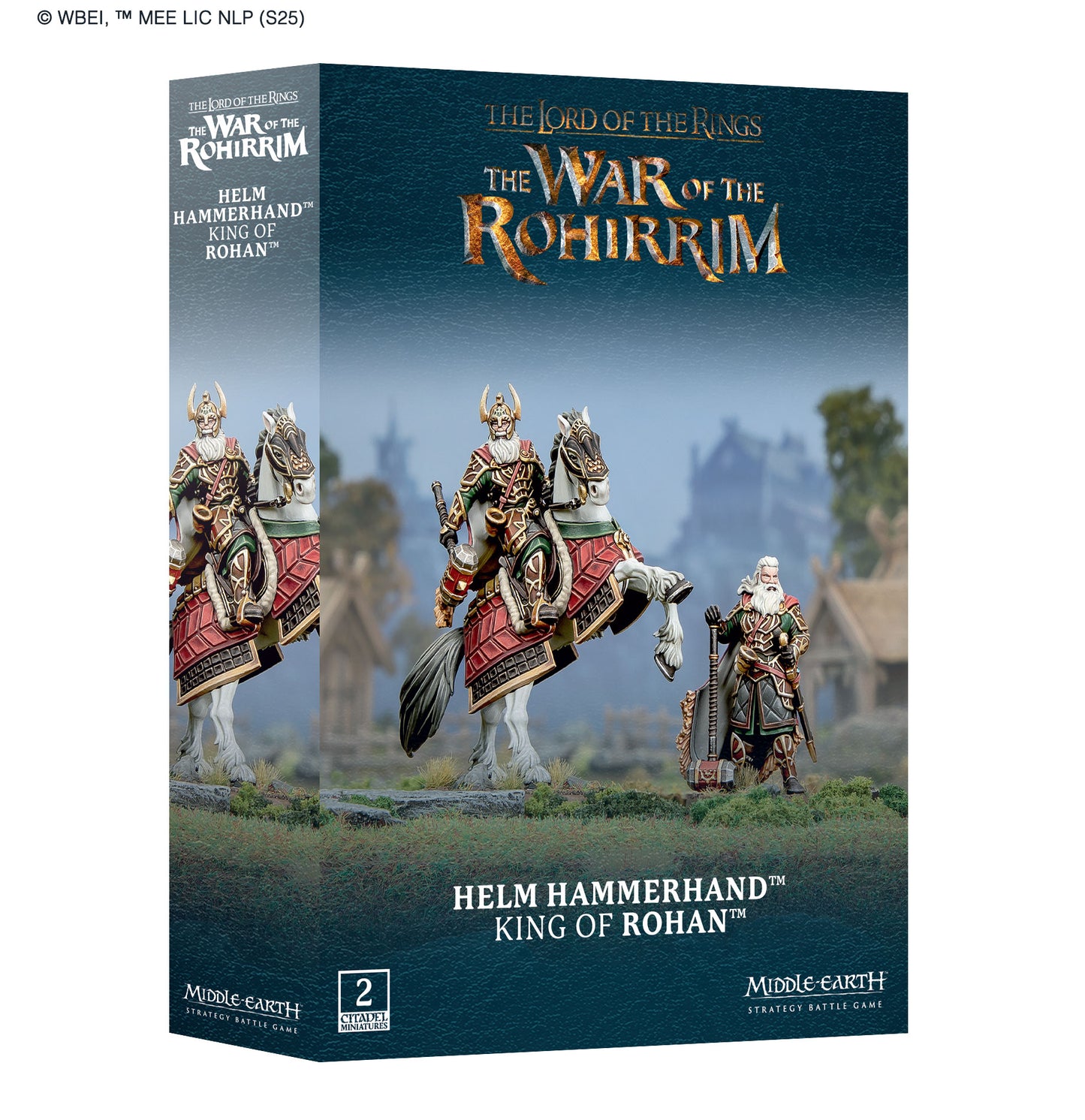 30-100 MESBG: HELM HAMMERHAND KING OF ROHAN
