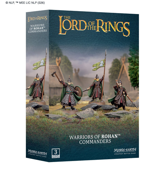 30-105 M-E SBG: WARRIORS OF ROHAN COMMANDERS