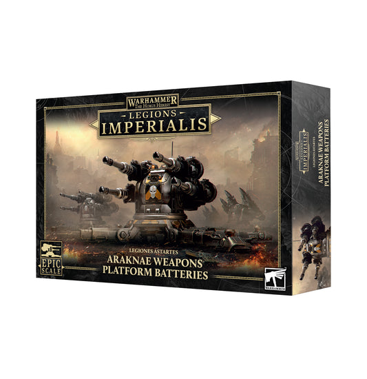 03-101 LEGIONS IMPERIALIS: ARAKNAE WEAPONS PLATFORM BATTERIES