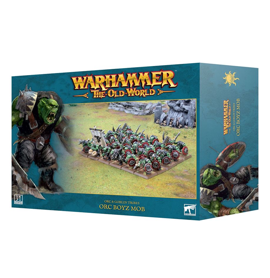 09-02 Orc & Goblin Tribes: Orc Boyz Mob