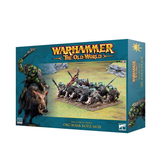 09-06 Orc & Goblin Tribes: Orc Boar Boyz Mob