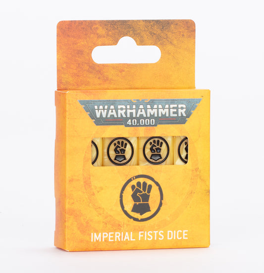 55-64 WARHAMMER 40000: IMPERIAL FISTS DICE