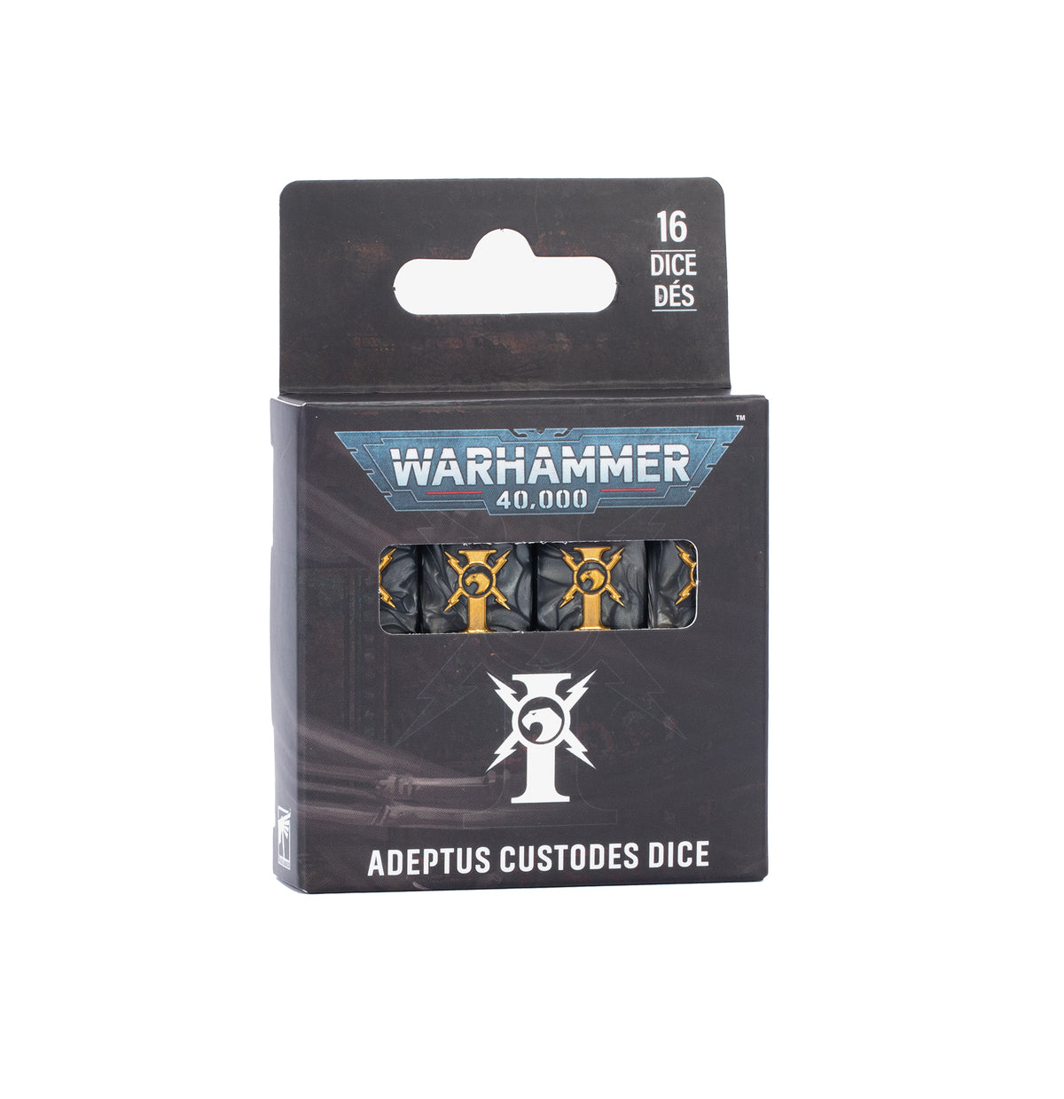 01-16 WARHAMMER 40000: ADEPTUS CUSTODES DICE