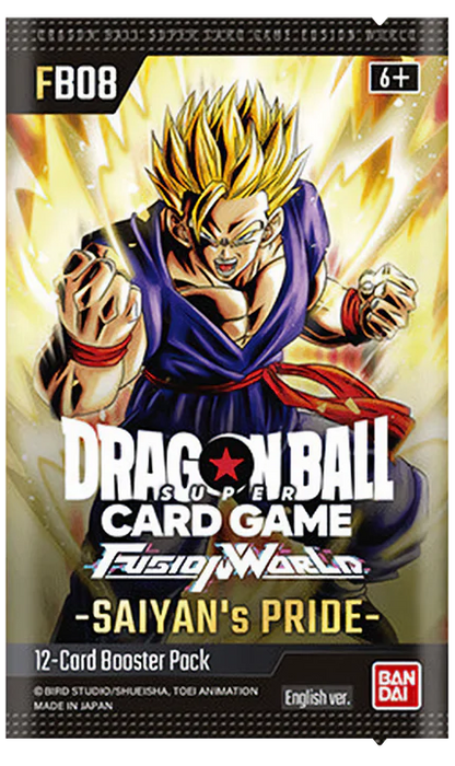 Dragon Ball Super Card Game: Fusion World [FB08] – Saiyan's Pride