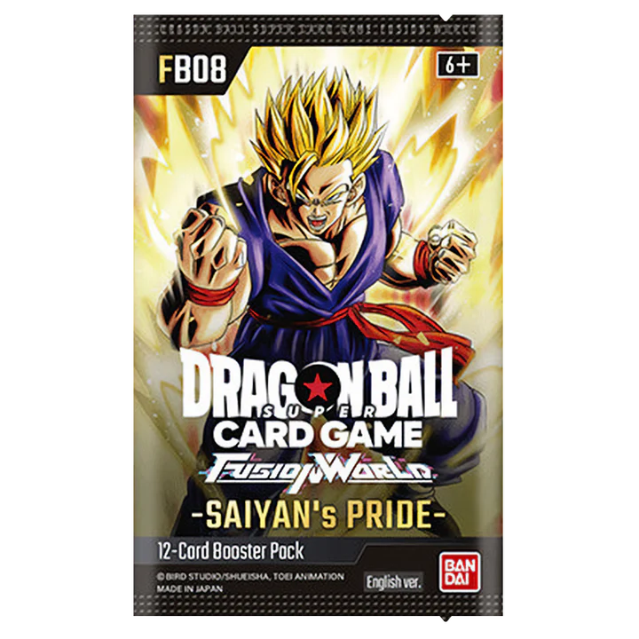 Dragon Ball Super Card Game: Fusion World [FB08] – Saiyan's Pride