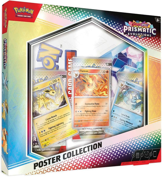 Pokémon TCG: Scarlet & Violet-Prismatic Evolutions Poster Collection