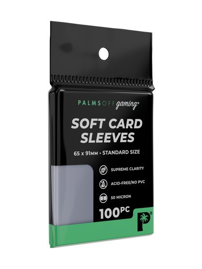 Soft Card Sleeves - Standard Size - 100pc