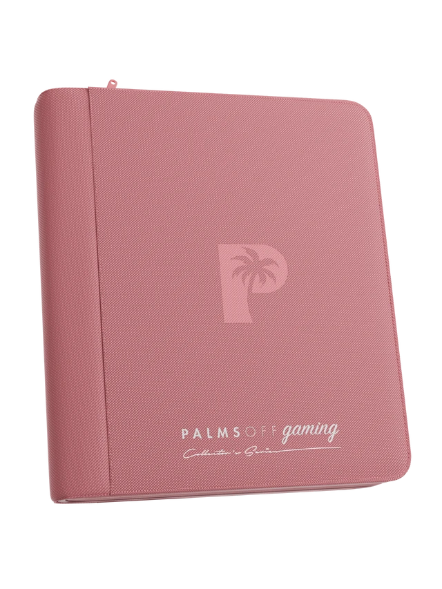 Collector's Series 4 Pocket Top Loader Zip Binder - Pink