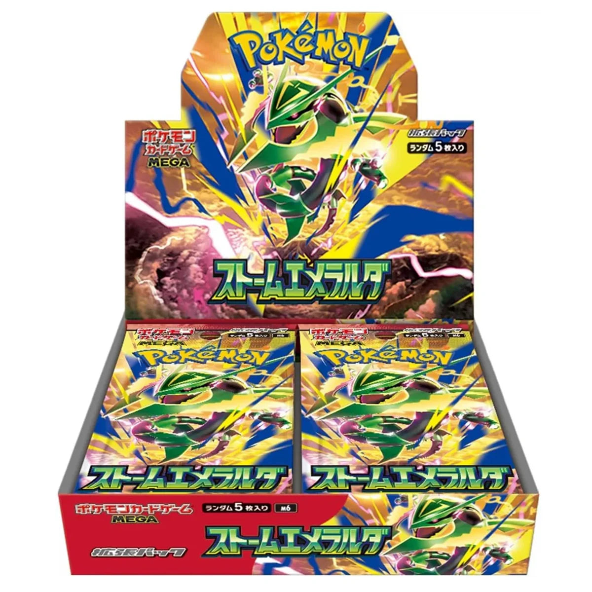 MEGA Storm Emeralda M6 Booster Pack - Japanese Pokémon TCG