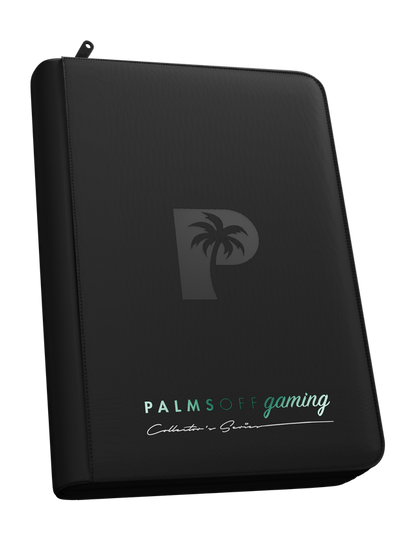 Collector's Series 4 Pocket Zip Binder - Black