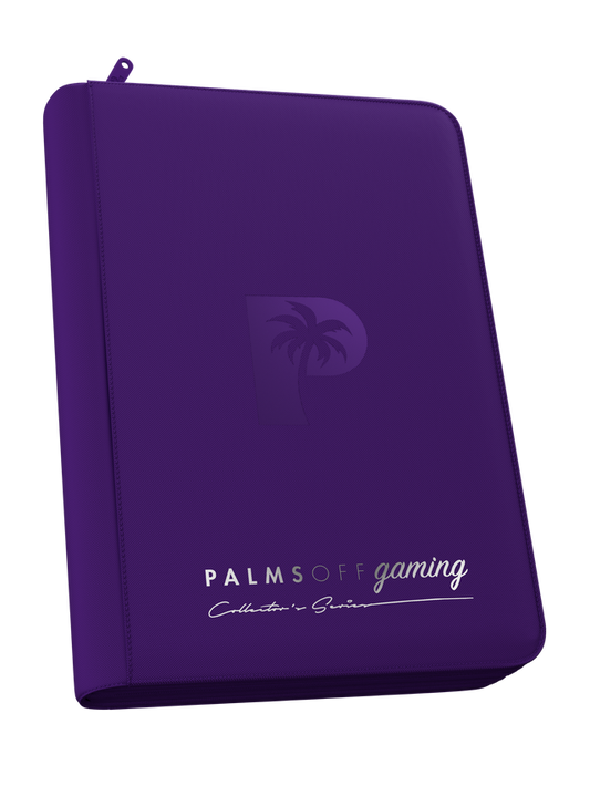 Collector's Series 4 Pocket Zip Binder - Purple