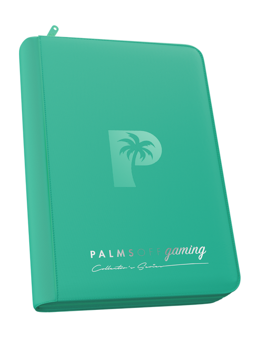 Collector's Series 4 Pocket Zip Binder - Turquoise