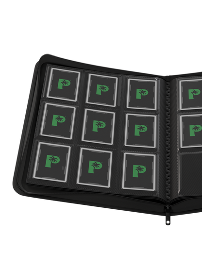Collector's Series 9 Pocket Zip Binder - Black