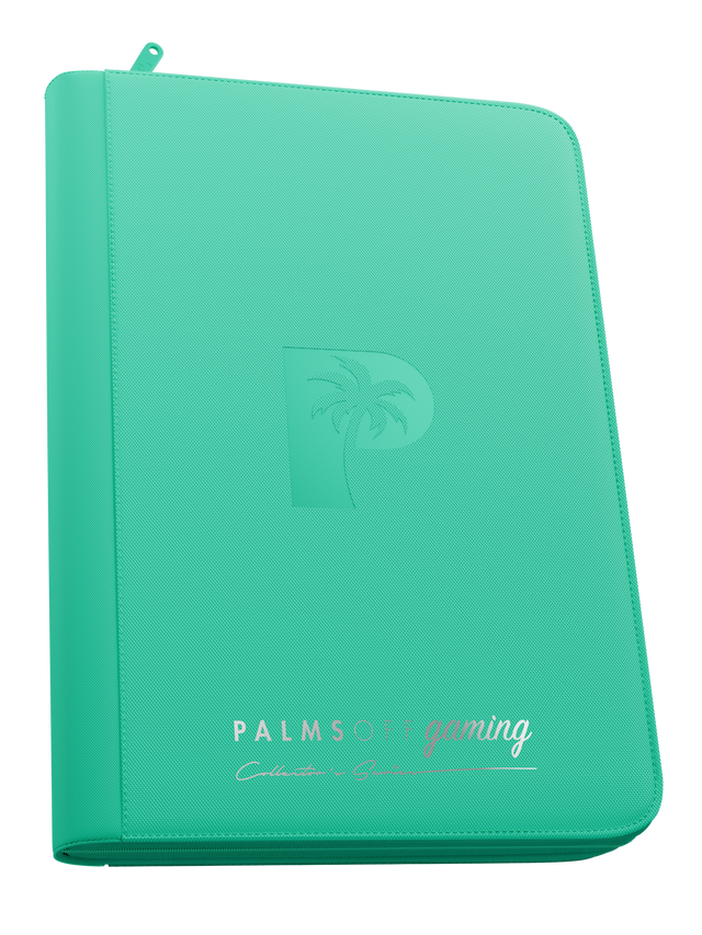 Collector's Series 9 Pocket Zip Binder - Turquoise
