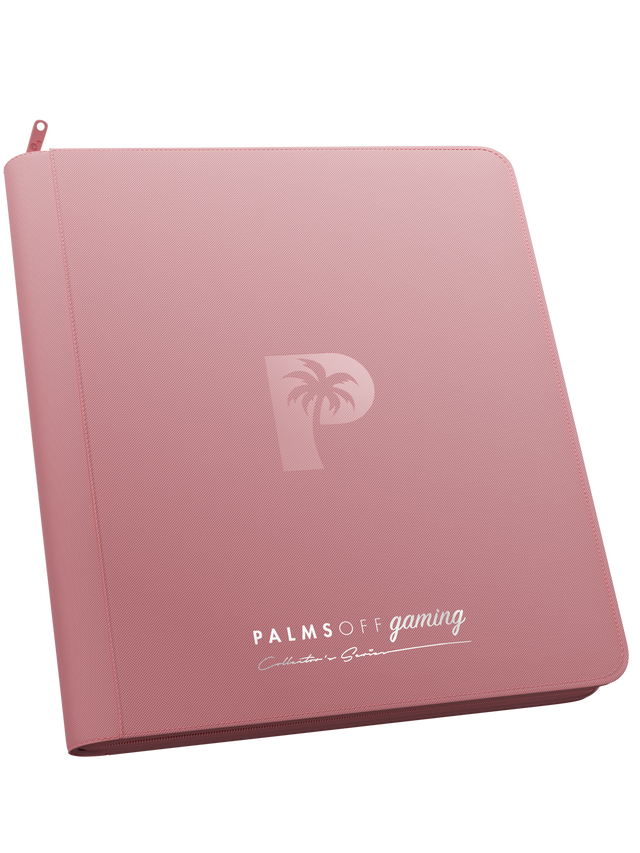 Collector's Series 12 Pocket Zip Binder - Pink