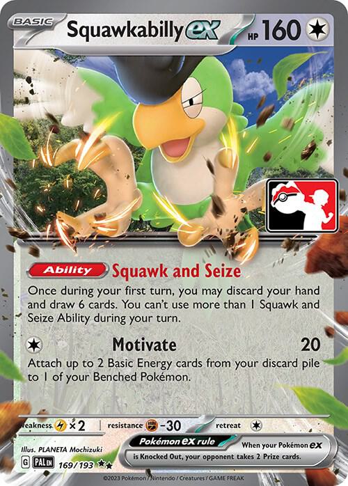 Squawkabilly ex Series 4/5 169/193 (Prize Pack Series Cards)  - Holofoil