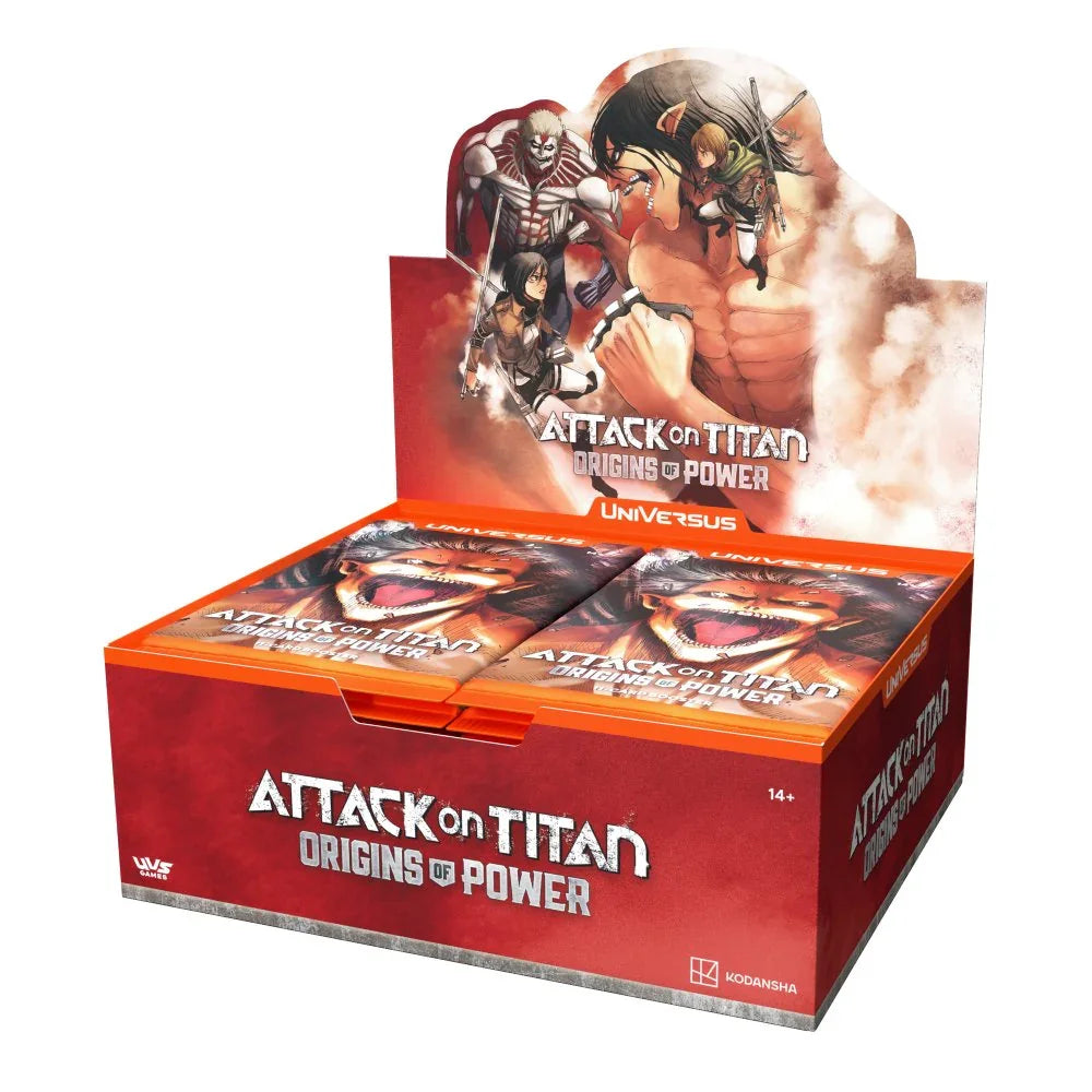 UniVersus Attack on Titan: Origins of Power Booster