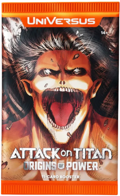 UniVersus Attack on Titan: Origins of Power Booster Box