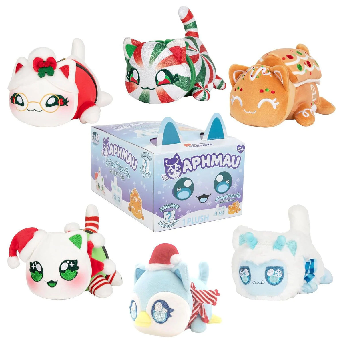 Aphmau 6" Mystery MeeMeows Plush - Holiday 2026 (Assorted)