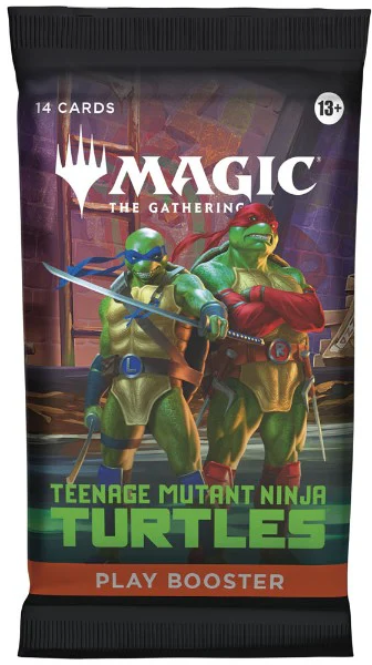 Magic: The Gathering - TCG - Teenage Mutant Ninja Turtles Play Booster Pack