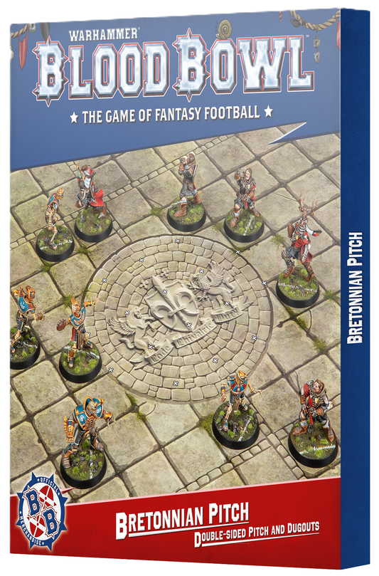 202-56 B/BOWL: BRETONNIAN TEAM PITCH & DUGOUTS