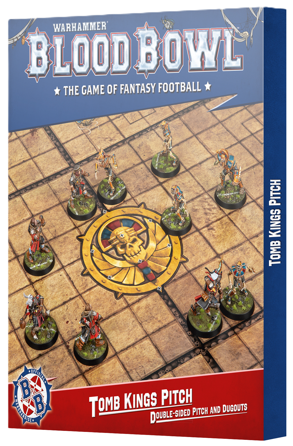 202-60 B/BOWL: TOMB KINGS TEAM PITCH & DUGOUTS