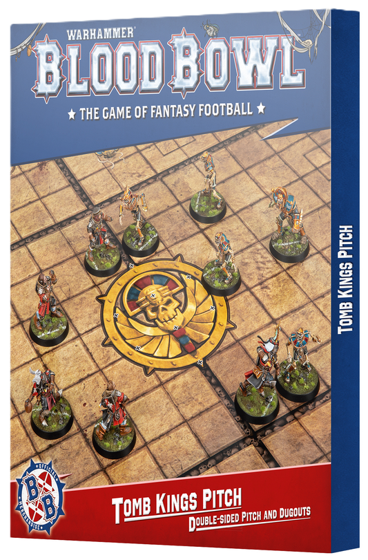 202-60 B/BOWL: TOMB KINGS TEAM PITCH & DUGOUTS