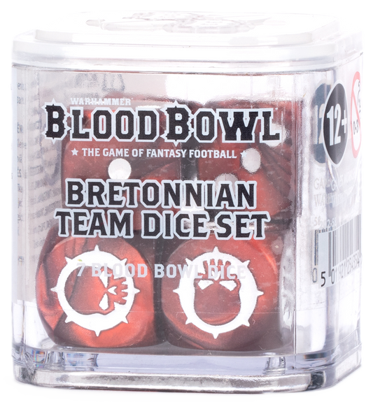 202-58 BLOOD BOWL: BRETONNIAN TEAM DICE SET
