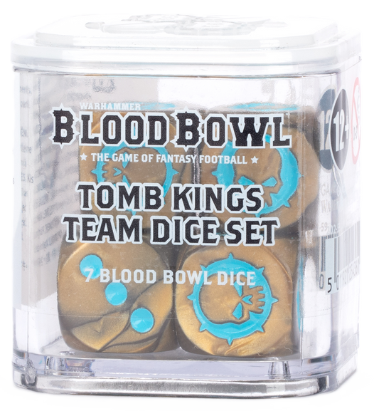 202-59 BLOOD BOWL: TOMB KINGS TEAM DICE SET