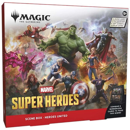 Magic: the Gathering - TCG - Marvel Super Heroes Scene Box - Heroes United