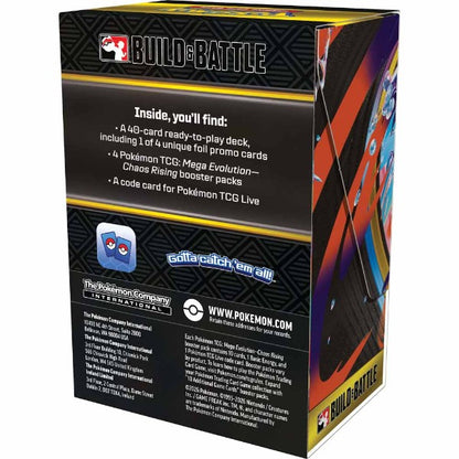 Pokemon - TCG - Mega Evolution Chaos Rising Build & Battle Box