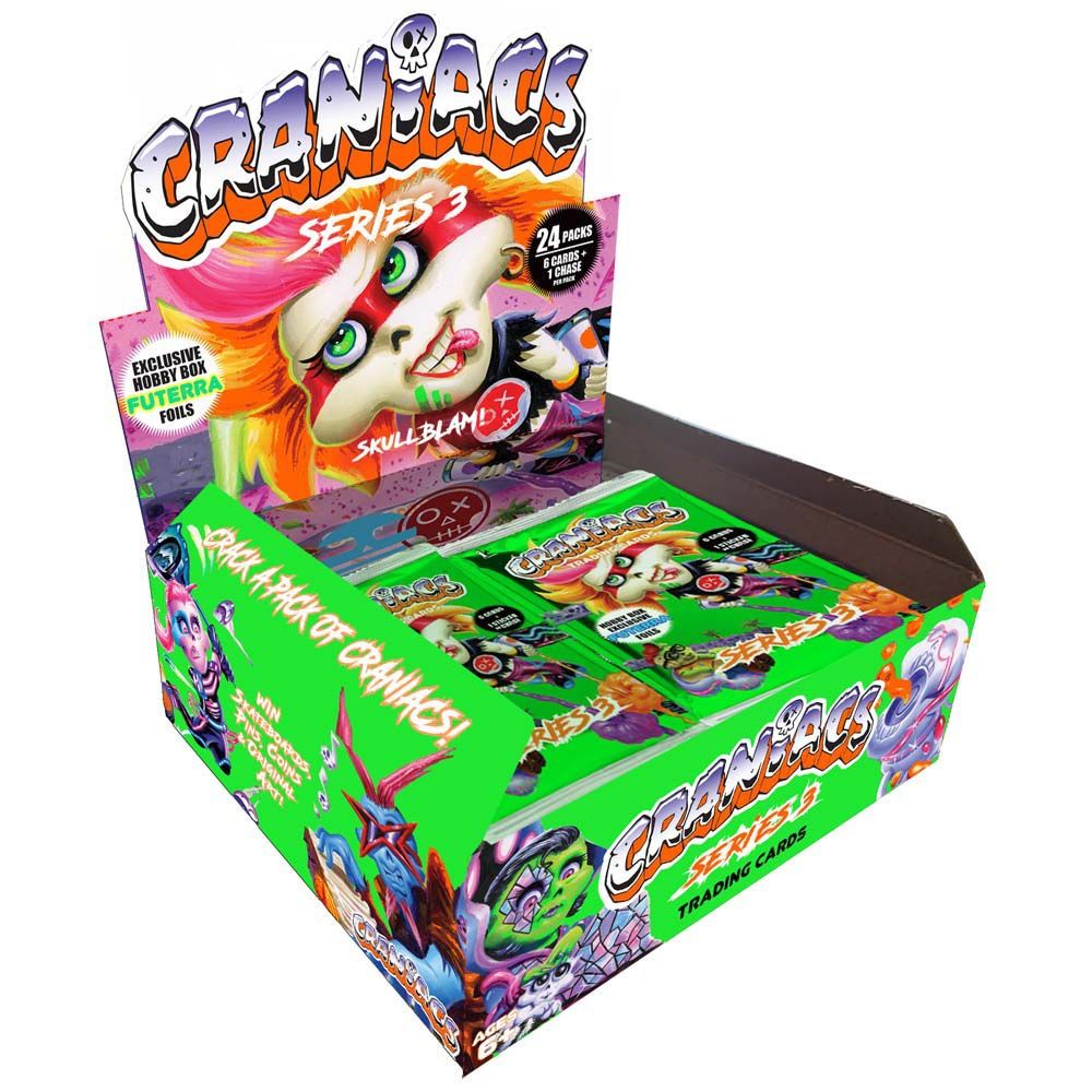 Craniacs Trading Cards Series 3 Booster Pack