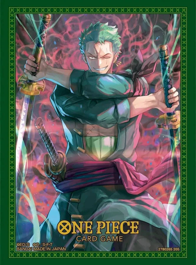 One Piece Card Game: Official Sleeves – Set 11 Zoro