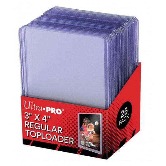 Ultra Pro - Premium Topload Card Holders - Clear Sleeves - 25 Pack Standard Size