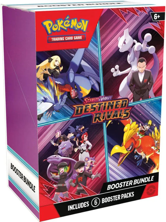 Pokémon TCG: Scarlet & Violet-Destined Rivals Booster Bundle (6 Packs)