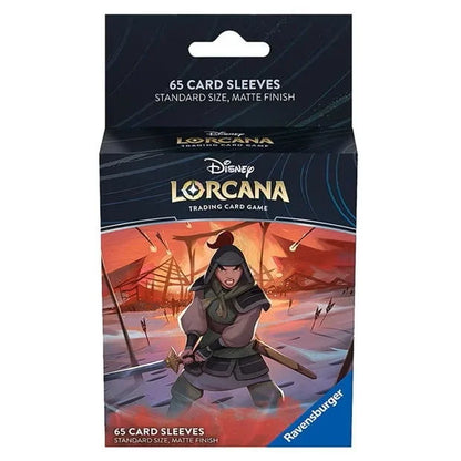 Disney Lorcana Trading Card Game: Rise of The Flood Shapes - Mulan Card Sleeves
