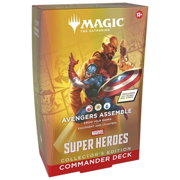 Magic: The Gathering - TCG - Marvel Super Heroes Commander Deck Collector's Edition - Avengers Assemble